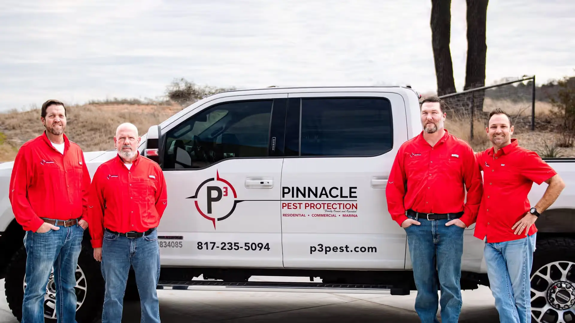 The team from Pinnacle P`est Protection in Weatherford, TX